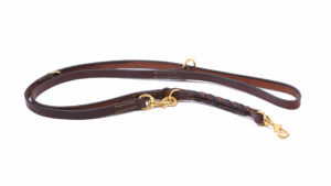 Verstelbare hondenriem (extra handgreep)